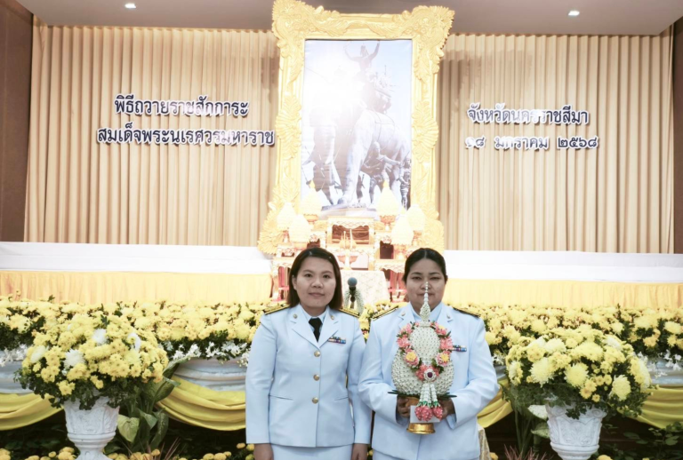 สถาบันวิจัยและพัฒนา มทร.อีสาน ร่วมวางพานพุ่มงานรัฐพิธีเนื่องในวันยุทธหัตถี สมเด็จพระนเรศวรมหาราชประจำปี 2568